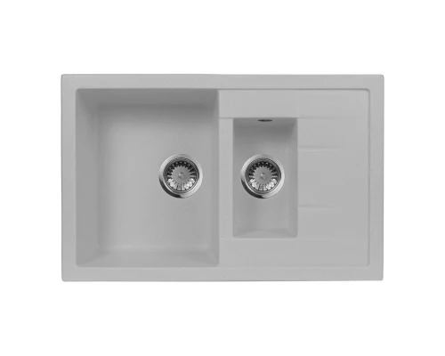Кухонная мойка AquaGranitEx серый M-21K(310)