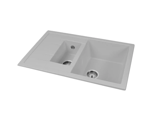 Кухонная мойка AquaGranitEx серый M-21K(310)