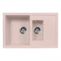 Кухонная мойка AquaGranitEx розовый M-21K(315) Кухонная мойка AquaGranitEx розовый M-21K(315)