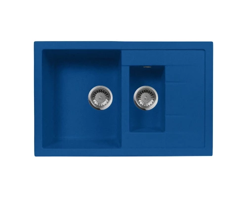 Кухонная мойка AquaGranitEx синий M-21K(323)