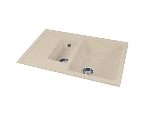 Кухонная мойка AquaGranitEx бежевый M-21K(328)