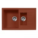 Кухонная мойка AquaGranitEx красный марс M-21K(334) Кухонная мойка AquaGranitEx красный марс M-21K(334)
