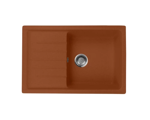 Кухонная мойка AquaGranitEx терракот M-27(307)