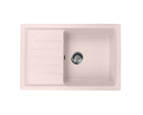 Кухонная мойка AquaGranitEx светло-розовый M-27(311)