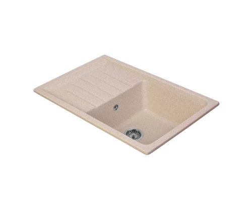 Кухонная мойка AquaGranitEx бежевый M-27(328)