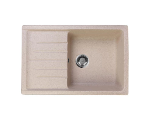 Кухонная мойка AquaGranitEx бежевый M-27(328)