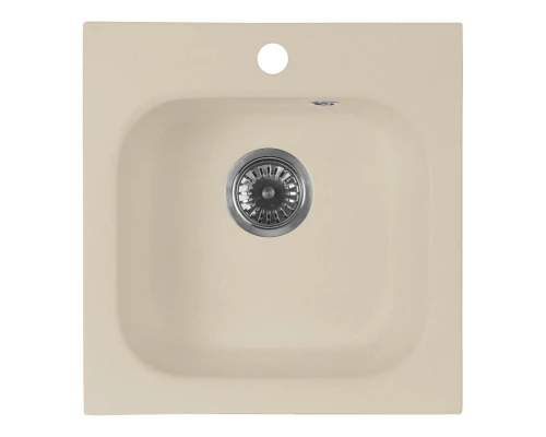 Кухонная мойка AquaGranitEx бежевый M-43(328)