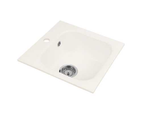 Кухонная мойка AquaGranitEx белый M-43(331)