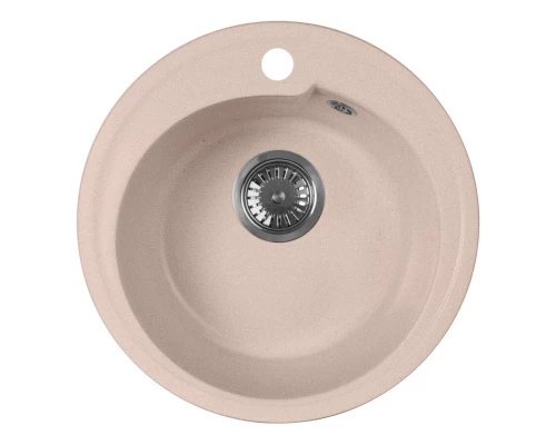 Кухонная мойка AquaGranitEx розовый M-45(315)