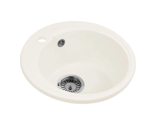 Кухонная мойка AquaGranitEx белый M-45(331)