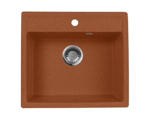 Кухонная мойка AquaGranitEx терракот M-56(307)
