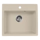 Кухонная мойка AquaGranitEx бежевый M-56(328)