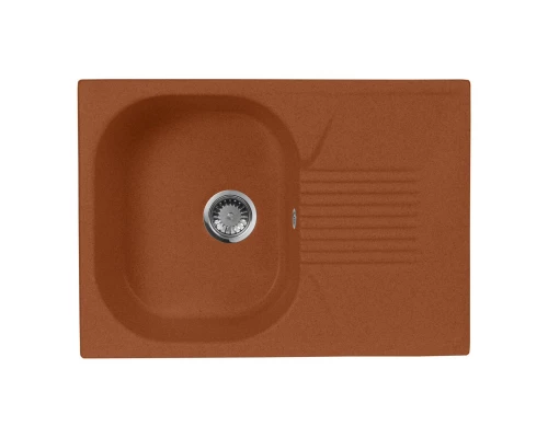Кухонная мойка AquaGranitEx терракот M-70(307)