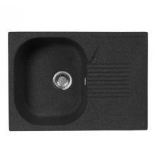 Кухонная мойка AquaGranitEx черный M-70(308)