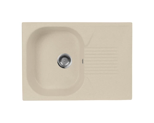 Кухонная мойка AquaGranitEx бежевый M-70(328)