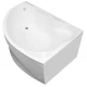 Акриловая ванна 160,4x110 см правая Aquanet Jamaica 00205503