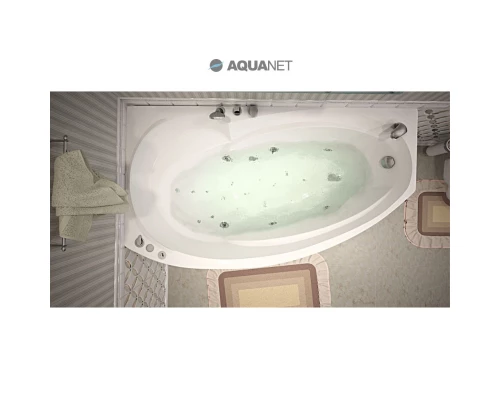 Акриловая ванна 168,9,x99 см левая Aquanet Jersey 00205405