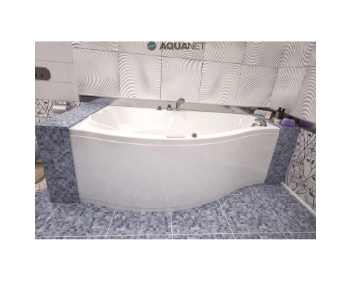 Акриловая ванна 169,8x99,5см левая Aquanet Palma 00205737