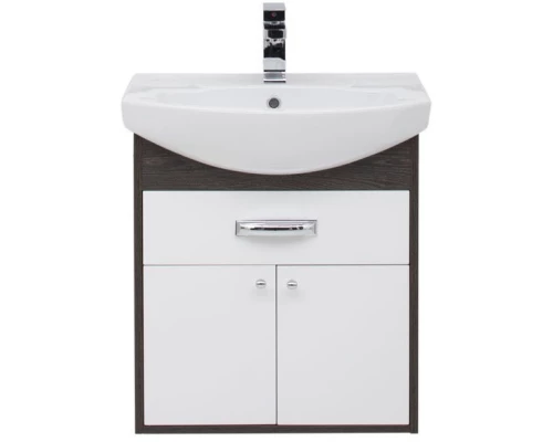 Тумба дуб кантенбери/белый 55,4 см Aquanet Грейс 00198374