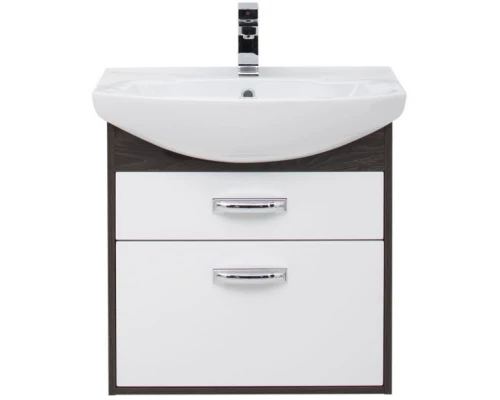 Тумба дуб кантенбери/белый 60,4 см Aquanet Грейс 00198378