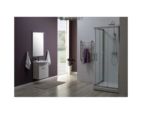 Зеркало 60x94,6 см с подсветкой белый Aquanet Ирис 00198368