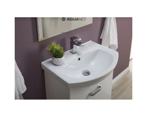 Тумба белый 55,4 см Aquanet Ирис 00198381