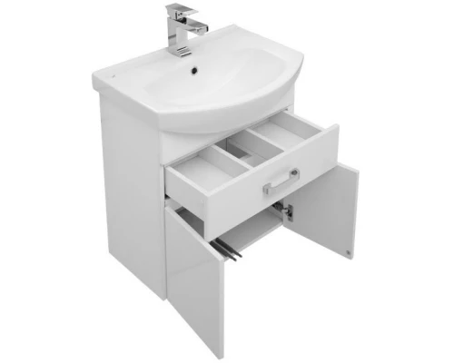 Тумба белый 55,4 см Aquanet Ирис 00198381