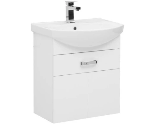 Тумба белый 55,4 см Aquanet Ирис 00198381