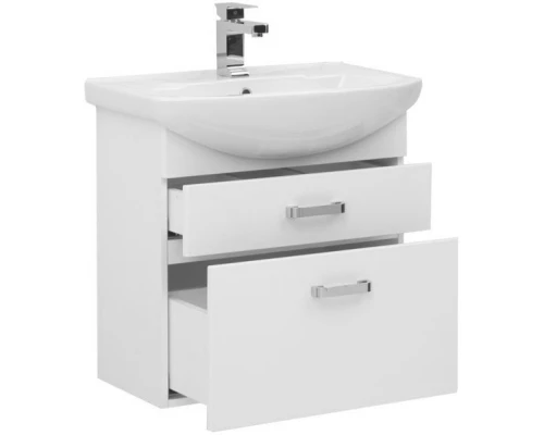 Тумба белый 60,4 см Aquanet Ирис 00198383