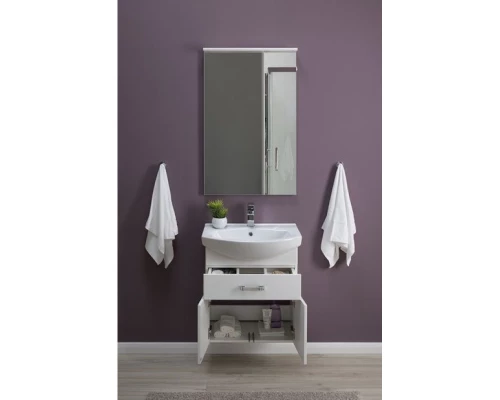 Тумба белый 55,4 см Aquanet Ирис 00198381