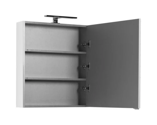 Зеркальный шкаф 60x67 см белый Aquanet Порто 00195727