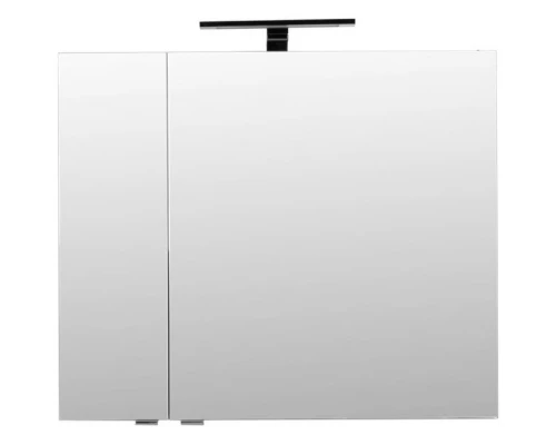 Зеркальный шкаф 80x67 см белый Aquanet Порто 00195728