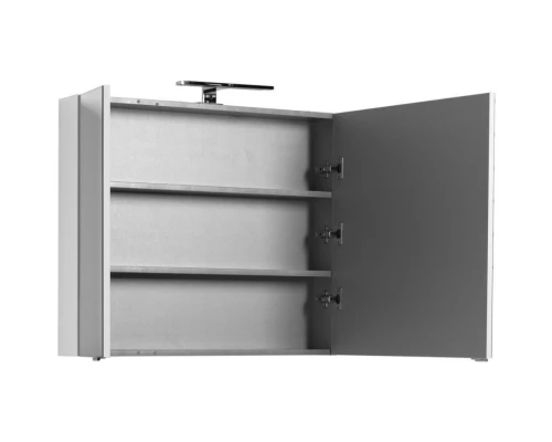 Зеркальный шкаф 80x67 см белый Aquanet Порто 00195728