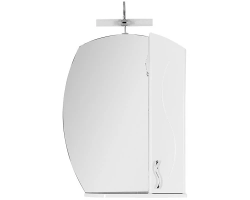 Зеркальный шкаф 61,4x80,9 см белый Aquanet Моника 00186773