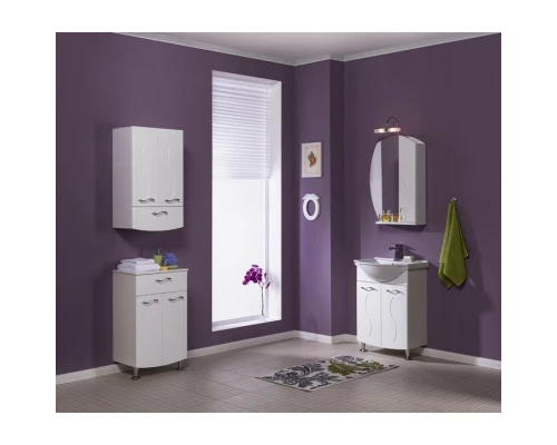 Шкаф подвесной белый Aquanet Моника 00186780