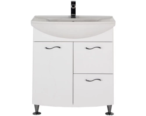 Тумба белый 72 см Aquanet Моника 00186770