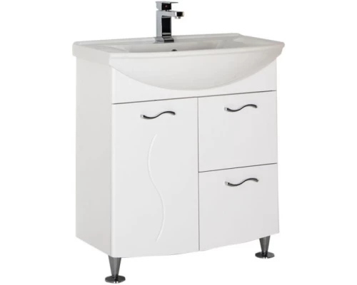 Тумба белый 72 см Aquanet Моника 00186770