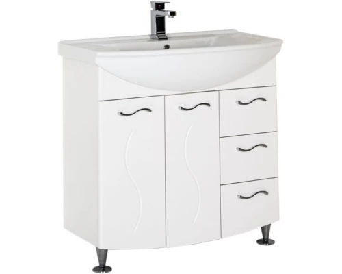 Тумба белый 82,5 см Aquanet Моника 00186771