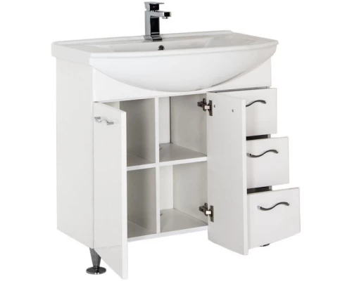 Тумба белый 82,5 см Aquanet Моника 00186771