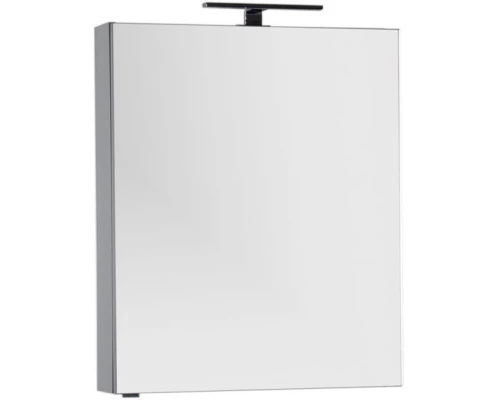 Зеркальный шкаф 70x85 см серый антрацит Aquanet Алвита 00183990