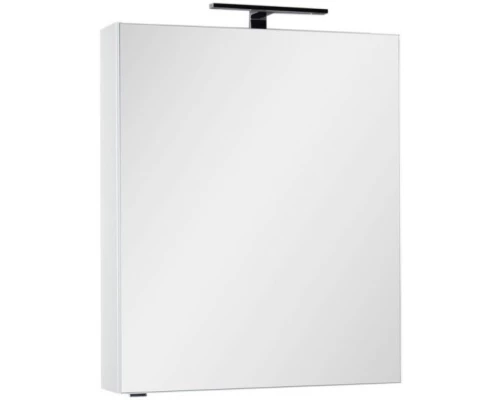 Зеркальный шкаф 70x85 см белый Aquanet Алвита 00184038