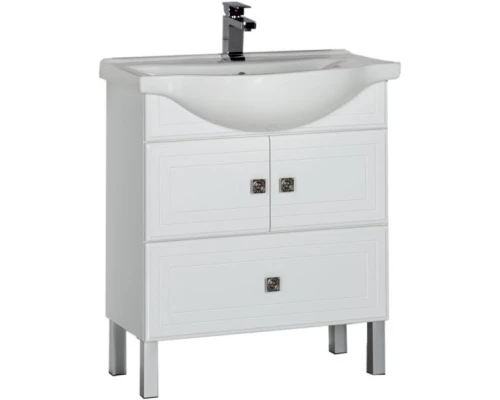 Тумба белый 71 см Aquanet Стайл 00181500