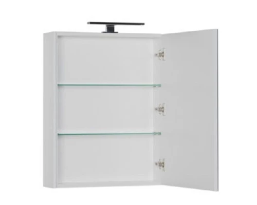 Зеркальный шкаф 60x75 см белый Aquanet Латина 00179942