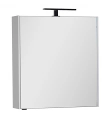 Зеркальный шкаф 70x75 см белый Aquanet Латина 00179997