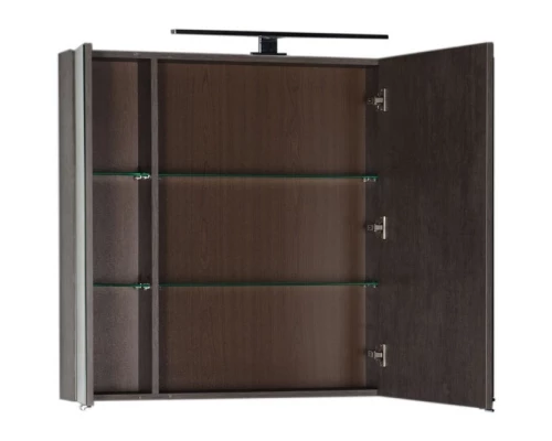 Зеркальный шкаф 100x85 см дуб антик Aquanet Эвора 00182998