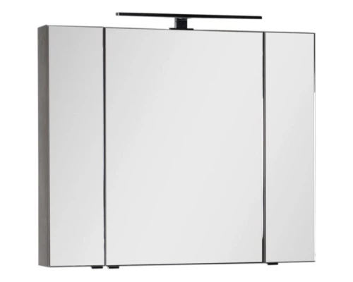 Зеркальный шкаф 100x85 см дуб антик Aquanet Эвора 00182998