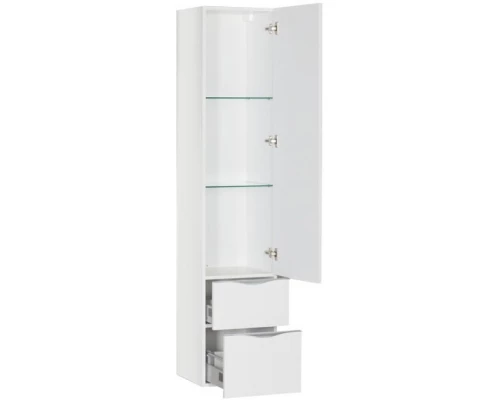 Пенал подвесной белый Aquanet Эвора 00184308