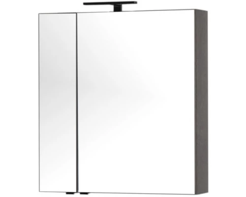 Зеркальный шкаф 79,8x85 см дуб антик Aquanet Эвора 00182741