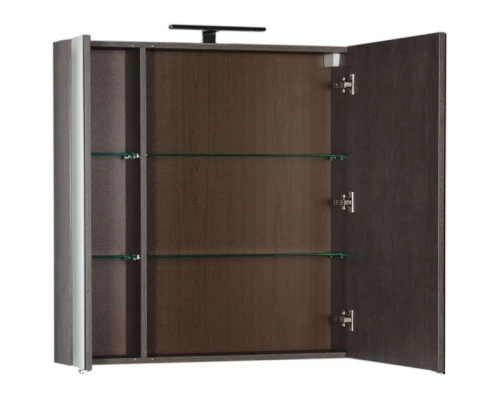 Зеркальный шкаф 79,8x85 см дуб антик Aquanet Эвора 00182741