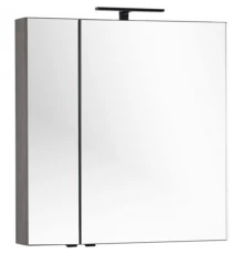 Зеркальный шкаф 79,8x85 см дуб антик Aquanet Эвора 00182741